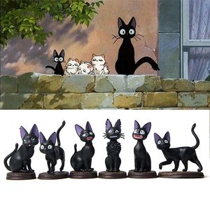 6 unids/set 6,5-7,5 CM servicio <span class=keywords><strong>de</strong></span> entrega <span class=keywords><strong>de</strong></span> <span class=keywords><strong>Kiki</strong></span> figura <span class=keywords><strong>de</strong></span> Anime <span class=keywords><strong>de</strong></span> dibujos animados recoger gato Kawaii - Product Image 1