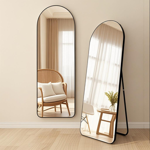 Woonkamer Decor Full-Length Lichaam Staande Onbreekbare Dressing Spiegel Grote Lengte Vloerwand Spiegel Voor Make-Up