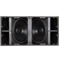 TTS56A Double Subwoofer DJ 21 pouces 6000W Son Professionnel Système Audio pour Événements Double Subwoofer 21 pouces
