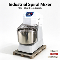 Mélangeur à pâte commercial 20L, grande capacité, machine industrielle pour pétrir la farine, équipement de pétrissage pour boulangerie et restaurant