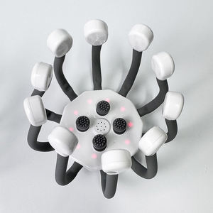 เครื่องนวดศีรษะไฟฟ้ารูปหนวดปลาหมึก 10 หัว นวดหนังศีรษะแบบหนวดปลาหมึก นวดศีรษะแปดหนวด - Product Image 5