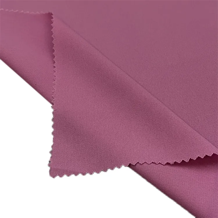 Tissu anti-humidité en polyester 100 tissé de couleur vive à séchage rapide pour vêtements pour femmes