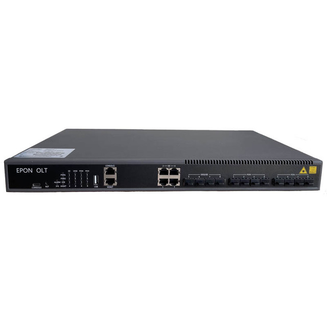 OEM 8 PON Port Gepon Epon OLT Support FTTH FTTB FTTX Network 1U 19 Inch