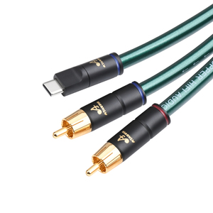 <span class=keywords><strong>Cable</strong></span> de Audio de Alta Gama con Conector Tipo-C <span class=keywords><strong>a</strong></span> RCA Dual, Chapado en Oro, <span class=keywords><strong>Cable</strong></span> <span class=keywords><strong>Auxiliar</strong></span> Estéreo <span class=keywords><strong>Macho</strong></span> <span class=keywords><strong>a</strong></span> <span class=keywords><strong>Macho</strong></span> para <span class=keywords><strong>USB</strong></span>-C, <span class=keywords><strong>Cable</strong></span> de Nervio Plateado OCC 7N - Product Image 1