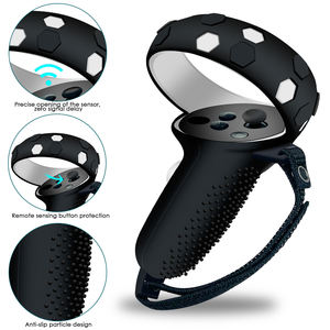 Set de Fundas de Silicona y Accesorios de RV con Cubiertas para Thumbsticks, Máscara, Lentes y Cara para Meta/<span class=keywords><strong>Oculus</strong></span> <span class=keywords><strong>Quest</strong></span> <span class=keywords><strong>2</strong></span> - Product Image 2