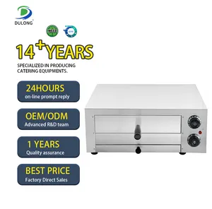 Factory Price 12 inch Commercial Automatic Pizza Ovens Sale Electric Baking Machine Gas Oven For Bakery