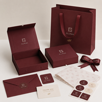 Boîte à bijoux en papier personnalisée, boîte à parfum, boîte à bagues rigide personnalisée, emballage personnalisé et services d'impression
