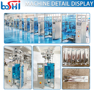 Machine d'emballage verticale multifonctionnelle automatique pour le remplissage et le scellage de poudres, idéale pour les vitamines, Pocari Sweat et les poudres énergétiques - Product Image 3