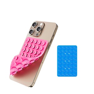 Vente en gros de ventouses doubles puissantes anti-slip en silicone pour téléphones portables, support de téléphone - Product Image 6