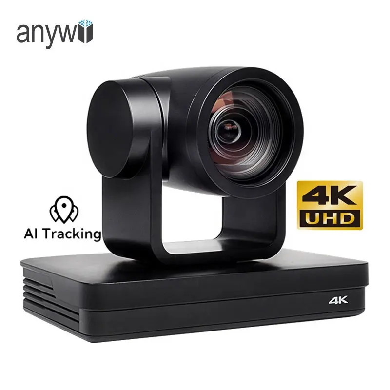 Anywii 4k live streaming ptz caméra ndi 12X 20X zoom suivi automatique ptz caméra sdi ip poe 4k ndi hx