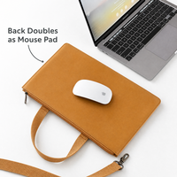 Sac pour ordinateur portable en papier kraft patchwork, unisexe, à porter à la main, à l'épaule ou en bandoulière, sacoche multifonctionnelle OEM ODM