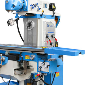 מכונת כרסום אופקית אוניברסלית Runsheng High Quality X6436, עוצמתית, ציר ISO40, 220V/380V, 48-1660 סל\\\"ד, אחריות לשנה - Product Image 6