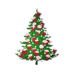 Parche de árbol de lentejuelas para prendas de vestir exteriores Moda - Product Image 3