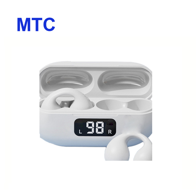 Open Ear TWS Earbuds Clip Type True Wireless Mini Sports Stereo Lightweight Earphones Premium Gift