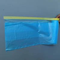 Film de masquage de peinture automobile bleu avancé, housse de protection en plastique pour carrosserie et travaux de peinture