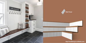 Rodapié Interior Moderno, Impermeable, Reciclable y Ecológico, Material <span class=keywords><strong>de</strong></span> <span class=keywords><strong>Poliestireno</strong></span>, Fácil Instalación, para Hoteles - Product Image 6