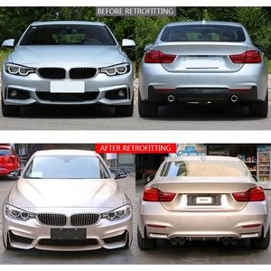 2012-2018 New for 4 Series F36 Universal Fitment Car Retrofit Upgrade Body Kit Fog Light Front/Rear Bumpers Fenders <b>Bolt</b>-On 1 - Product Image 2