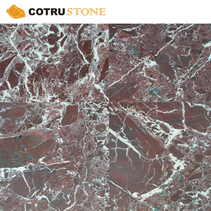 Tự nhiên Thổ Nhĩ Kỳ Đỏ Rosso levanto gạch đá cẩm thạch đánh bóng Burgundy đá sàn slab cho trang trí trong nhà - Product Image 3