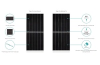 10 Panel Surya Terbaik Jinko Tiger Pro Panel Surya Laris 540w 545w 550w Sel Surya MBB 182mm untuk Sistem Rumah