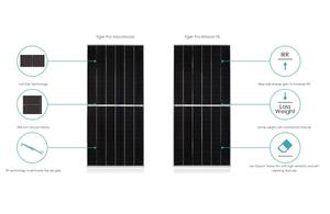 แผงโซลาร์เซลล์ 10 อันดับแรกที่ดีที่สุด Jinko tiger Pro แผงโซลาร์เซลล์ขายดี 540w 545w 550w 182mm เซลล์แสงอาทิตย์ MBB สำหรับระบบบ้าน - Product Image 5