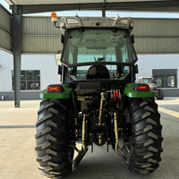 Qilu machine de bonne qualité tracteurs agricoles tracteur agricole 4wd 80hp 90hp 100hp tracteur agricole tracteur de cabine climatiseur à vendre
