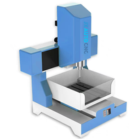 Machine de gravure et de fraisage CNC miniature pour la gravure sur plaque de circuit imprimé en aluminium, en cuivre, en PCB, en PCBA, en plaque de protection