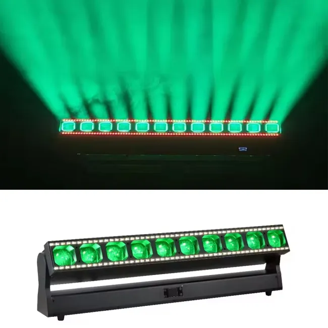 LED Moving bar 10*60W RGBW Zoom Pixel Beam 4in1 Wash Lighting Professional Equipment Moving Head Bar Effect