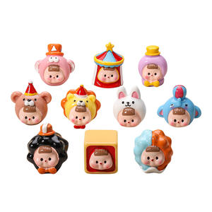 Nouveauté 2025 – Breloques et pendentifs DIY pour porte-clés, accessoires mignons en lucite peinte, couleurs mélangées, motifs de dessins animés, irréguliers, vente en gros à prix abordable - Product Image 5