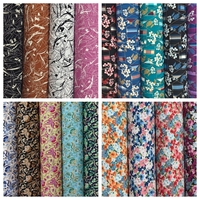 Tela Elástica Estampada de Spandex a Precio Económico, Tela de Poliéster con Estampado de Spandex de 4 Vías para Ropa