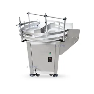 LT-800 High Speed Semi-Automatic Electric Rotary Tables Round Bottle Unscrambler Pet Bottle Feeder Sorting Machine