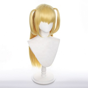 Vente en gros <span class=keywords><strong>Amane</strong></span> <span class=keywords><strong>Misa</strong></span> perruque Cosplay 70cm de Long Blonde synthétique Death Note Anime cheveux Halloween fête Cosplay perruque - Product Image 3