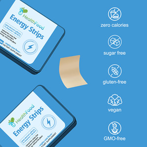 Tiras Energéticas Personalizadas con Cafeína y Teanina, Apoyo al Sistema Inmunológico, Metabolismo Energético, Tiras Orales Energéticas - Product Image 6