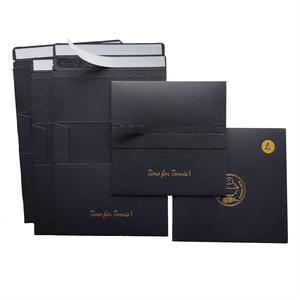 Enveloppes cadeaux en papier <span class=keywords><strong>kraft</strong></span> imprimées avec logo personnalisé Enveloppes d'emballage en carton <span class=keywords><strong>blanc</strong></span> avec bande déchirable à décoller pour l'artisanat - Product Image 3