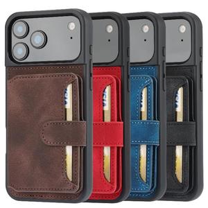 Funda Tipo Cartera de Cuero PU con Cierre Magnético y Función de Soporte para iPhone 17 Pro Max, 16, 15, 14 - Product Image 6