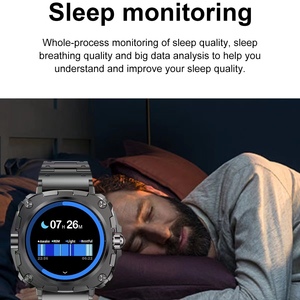 Người Đàn Ông Của Thời Trang Gk71 Smartwatch Màn Hình Vuông Biểu Tượng Tùy Chỉnh Giám Sát Giấc Ngủ Đa-Thể Thao Chế Độ Một Chạm Cuộc Gọi Tính Năng Silicone Ban Nhạc - Product Image 5