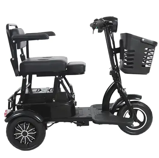 2023 Hot Sale 1000W Electric Tricycle 48V Power Trolley with Passenger Seat for Convenient Body Trips