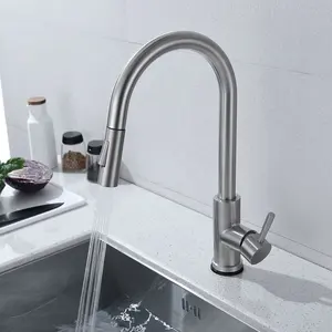 Rubinetto da cucina intelligente di alta qualità rubinetto da cucina girevole a 360 gradi con rubinetto da cucina