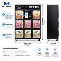 Distributeur automatique de fleurs, distributeur de bouquets frais avec écran tactile
