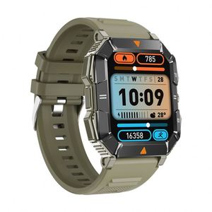 Nouveau Sport de plein air YK03 Smartwatch avec lampe de poche BT appel IP67 étanche Fitness Tracker surveillance de la santé montre intelligente pour hommes - Product Image 2
