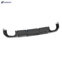 Lèvre de pare-chocs arrière en fibre de carbone de style 3D de haute qualité pour BMW Série 4 G26 4 portes, diffuseur arrière en fibre de carbone, ajustement parfait