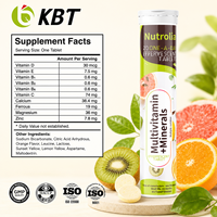 Complément alimentaire pour la perte de poids, marque privée OEM, comprimés effervescents détoxifiants avec Garcinia Cambogia