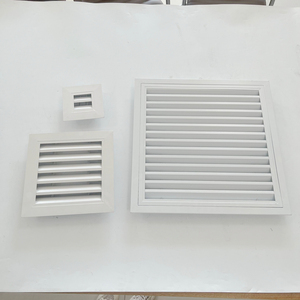 30 ans de fabrication de métal d'aération en aluminium Grille d'aération pour climatiseur Couvercle d'évent mural de purification d'<span class=keywords><strong>air</strong></span> personnalisé - Product Image 5