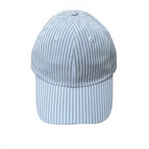 European American Small Horse logo Scannable Striped 6-panel <b>PVC</b> Baseball Cap Soft <b>Top</b> Fashionable Common Image Adjustable - Product Image 3