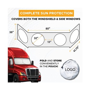 Vente en gros de pare-soleil de camion pliable avec logo personnalisé pare-soleil de fenêtre de voiture pare-soleil pour camion - Product Image 6