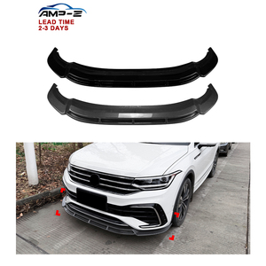 Divisor de Labios para Parachoques Delantero AMP-Z <span class=keywords><strong>Tiguan</strong></span> MK2.5, Precio de Fábrica al por Mayor, para VW Volkswagen <span class=keywords><strong>Tiguan</strong></span> MK2.5 <span class=keywords><strong>Rline</strong></span> 2021-2023 - Product Image 1