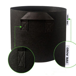 Planteur géomantique en tissu, sac de culture en <span class=keywords><strong>feutre</strong></span>, tissu Non tissé respirant, 5/10/100 gallons, pour la culture de légumes et de pommes de terre - Product Image 4