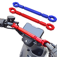 Stabilizer Stang Sepeda Listrik dengan Ekstensi Panjang yang Dapat Disesuaikan 320-375MM, Batang Kontrol, Ekstensi Stang