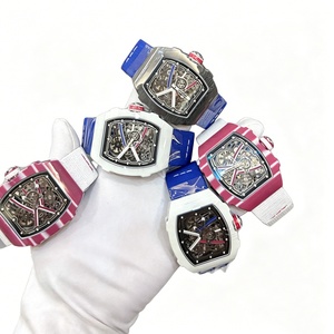 นาฬิกาข้อมือผู้ชาย RM67-02 คาร์บอนไฟเบอร์, กระจกแซฟไฟร์ 7.8 มม., นาฬิกาสปอร์ตธุรกิจผู้ชาย ขายส่ง - Product Image 4