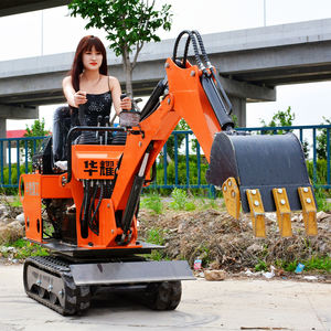 Flexibele Werking 0.8 Ton 1ton 2ton Minigraafmachine Te Koop Bouwmateriaal Winkels Hydraulische Bouwmachines - Product Image 1