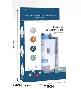 ポータブル生物顕微鏡 80-200x 電気ライト 1920x1080 カメラ 子供の科学実験や学生向け - Product Image 3